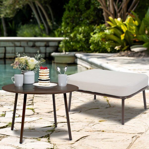 Outdoor Furniture Sectional Sofa Set - Image 4