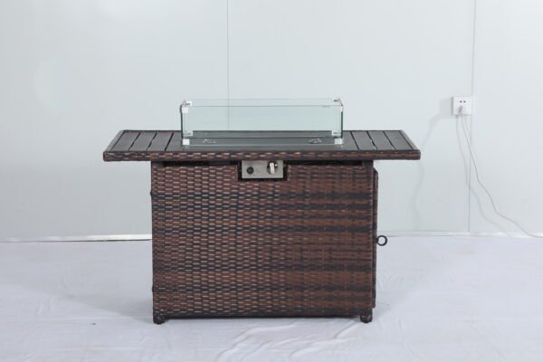 Three-Seat Sofa And Stove Table - Image 3