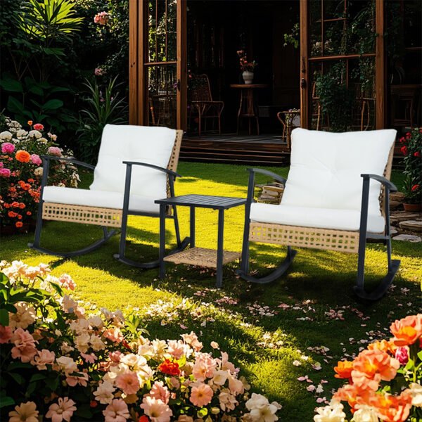 3-Piece Rocking Bistro Set - Image 2