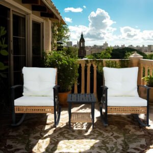 3-Piece Rocking Bistro Set