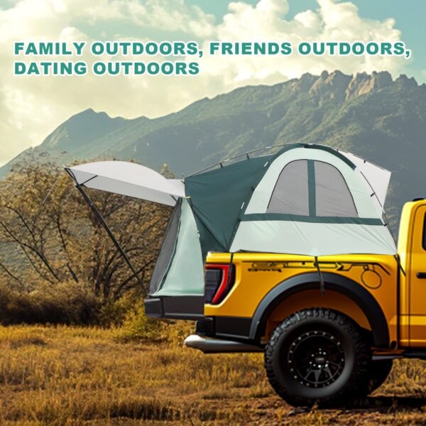 Car tent with rear cover - 5.5FT