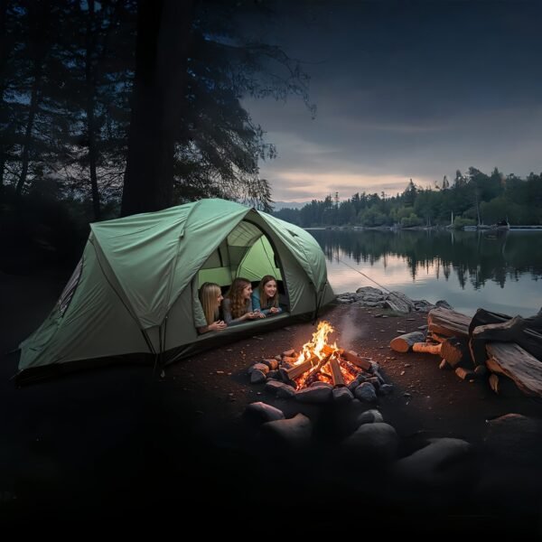 Two-bedroom one-living-room tent - Image 2