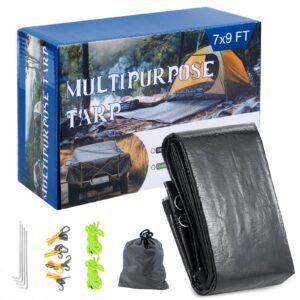 Multi-functional PE moisture-proof pad - equipped with 4 rope hooks