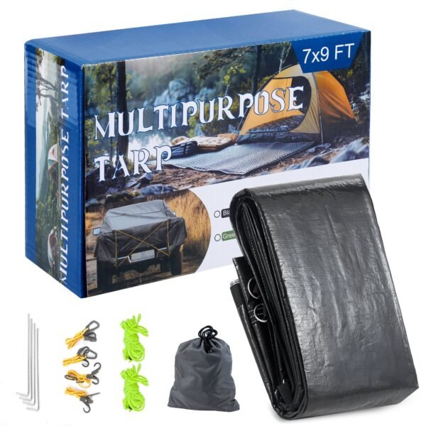 Multi-functional PE moisture-proof pad - equipped with 4 rope hooks