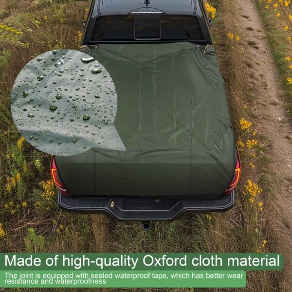 Multi-functional Oxford fabric moisture-proof pad - with 4 rope hooks - Image 3