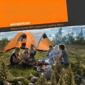 Two-bedroom one-living-room pure tent pro