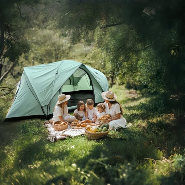 Two-bedroom one-living-room tent - Image 3