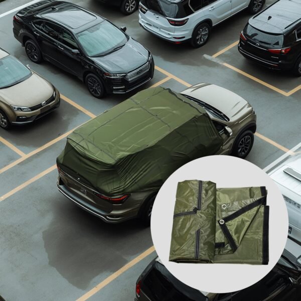 Multi-functional Oxford fabric moisture-proof pad - with 4 rope hooks - Image 2