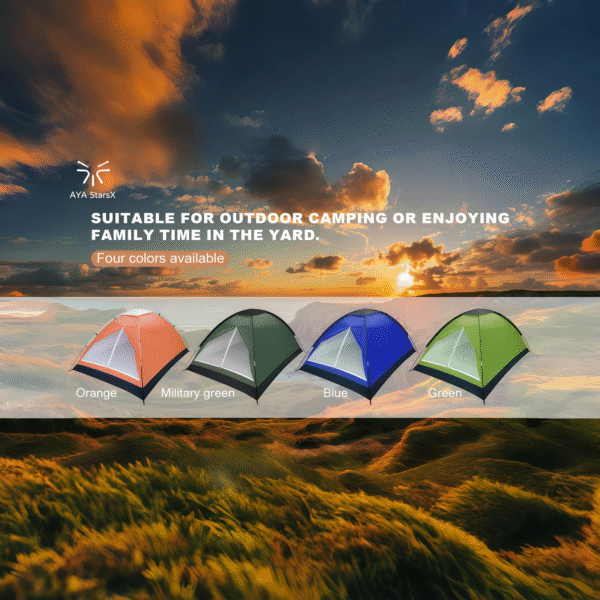 Two-person dome-shaped single tent - Image 4