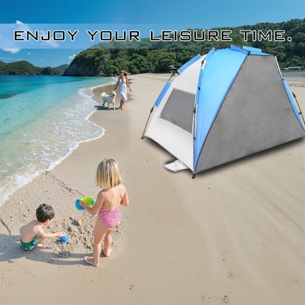 Pull-string automatic beach tent - Image 3